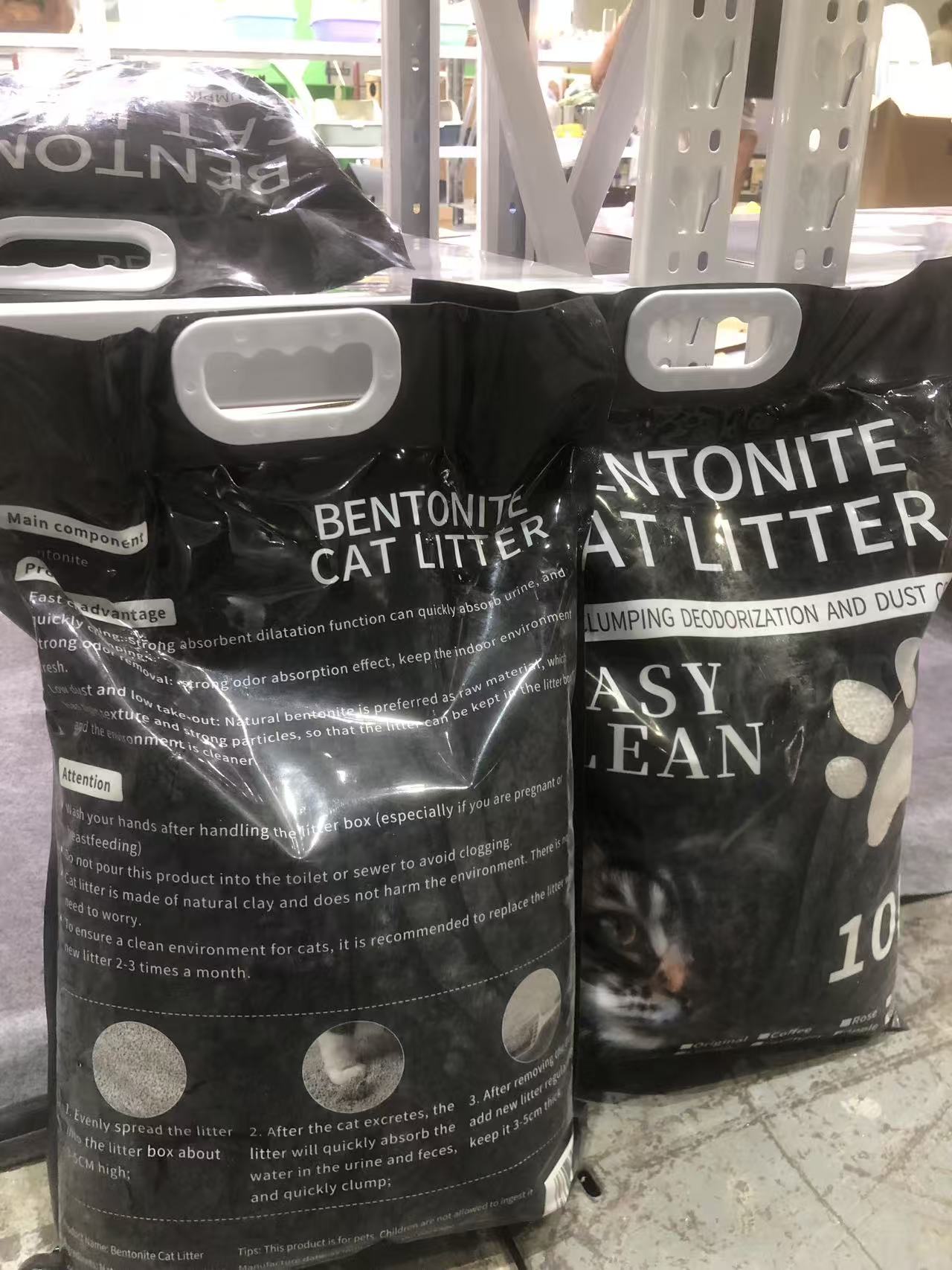 Bentonite clumping cat litter 8kg